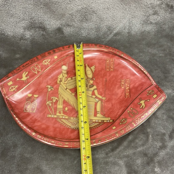 FM 1942 Fathi Mahmoud Made in Egypt. 11" by 7.5"  Plate Pharaoh - Picture 7 of 7